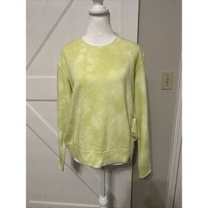 JoyLab Womens Long Sleeve Marbled Sweatshirt Size Small